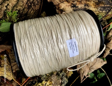2mm pure UNBLEACHED Cotton cord 180m reel